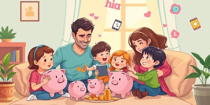 Pais e Filhos: Educando para um Futuro Financeiro Brilhante